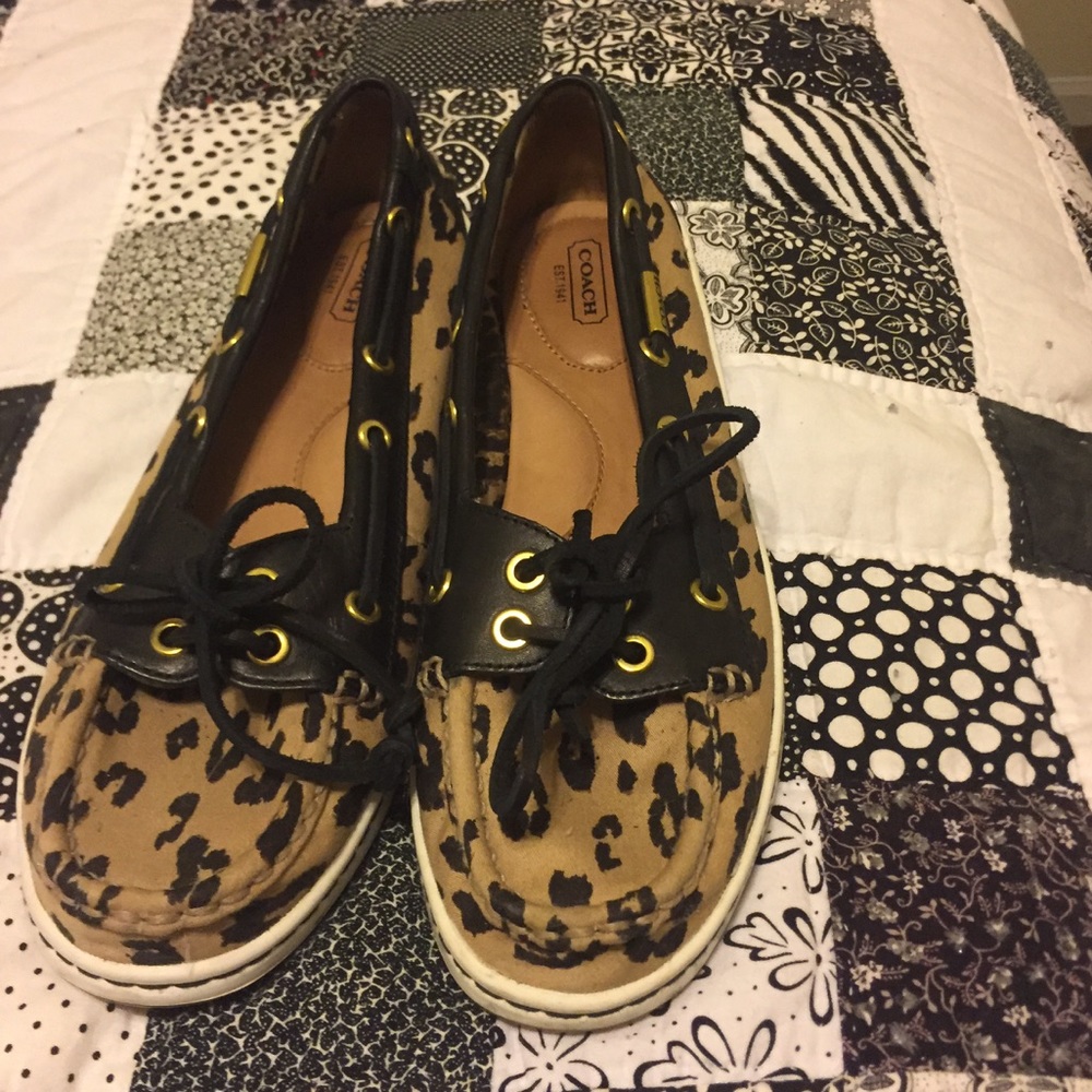 Coach Moccasins